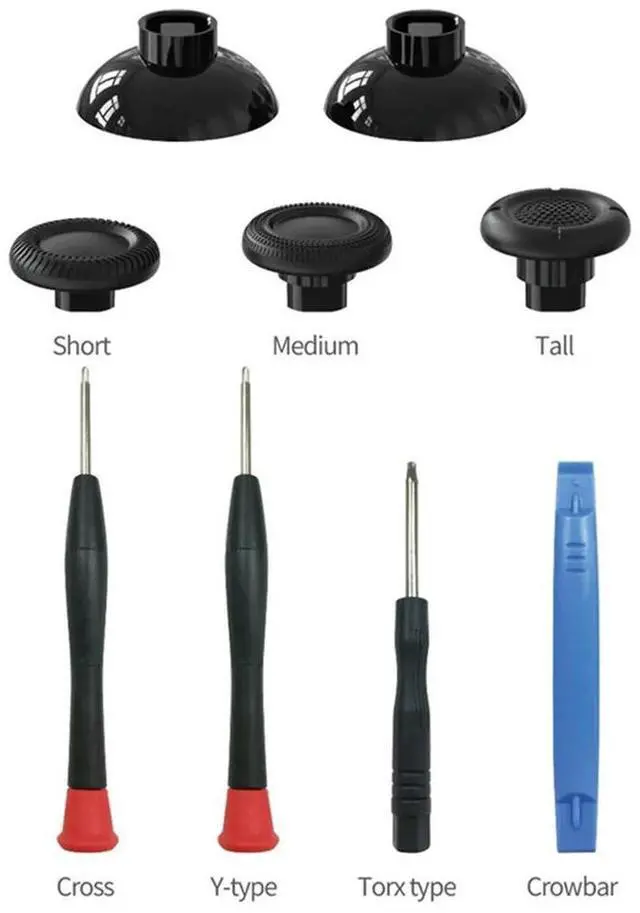 Main image of Controller Thumbstick Analog Thumb Sticks Grip Cover For PS5/PS4/Switch PRO/ Series Replacement Joystick Cap