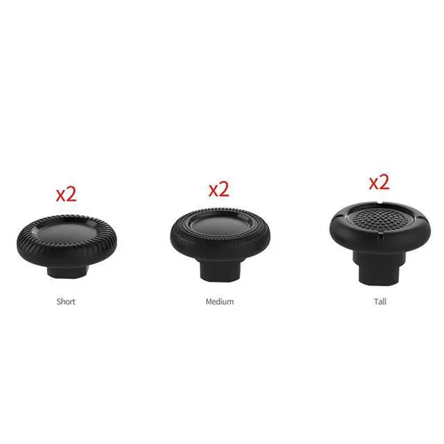 Alt view image 2 of 3 - Controller Thumbstick Analog Thumb Sticks Grip Cover For PS5/PS4/Switch PRO/ Series Replacement Joystick Cap