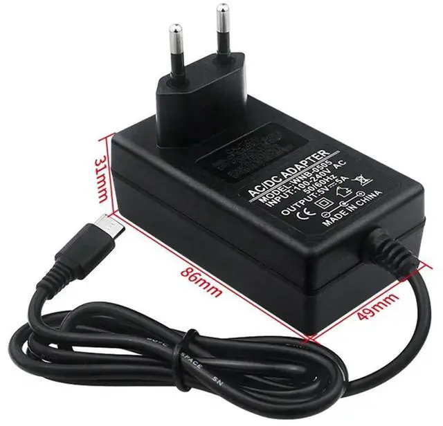 Alt view image 3 of 4 - Power Supply Adapter For Orange Pi 5Pro / 5MAX / CM5 Type C Power Supply Cord Power EU Plug