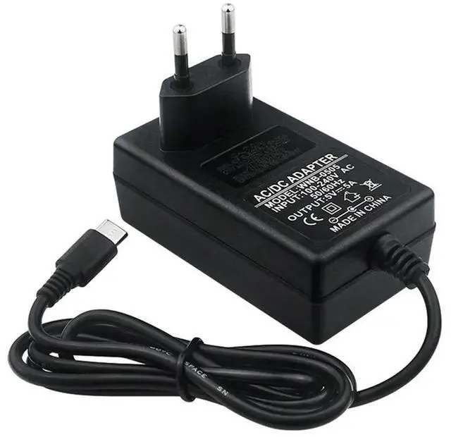 Alt view image 2 of 4 - Power Supply Adapter For Orange Pi 5Pro / 5MAX / CM5 Type C Power Supply Cord Power EU Plug