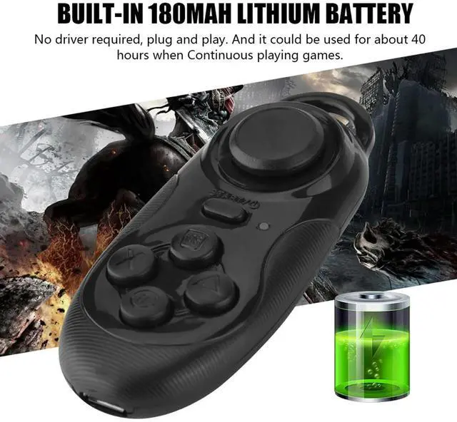 Alt view image 3 of 3 - Mini Wireless Remote Gamepad Game Controller Joystick Selfie Timer Remote Controller Mini Gamepad Selfie Remote Shutter Wireless