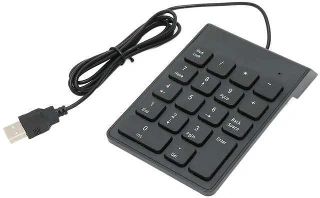 Alt view image 2 of 3 - Mini Numeric Keyboard Numeric Keyboard Numeric Keyboard USB Mini 18 Keys Numeric Pad Suitable for PC Desktop Notebook Computers
