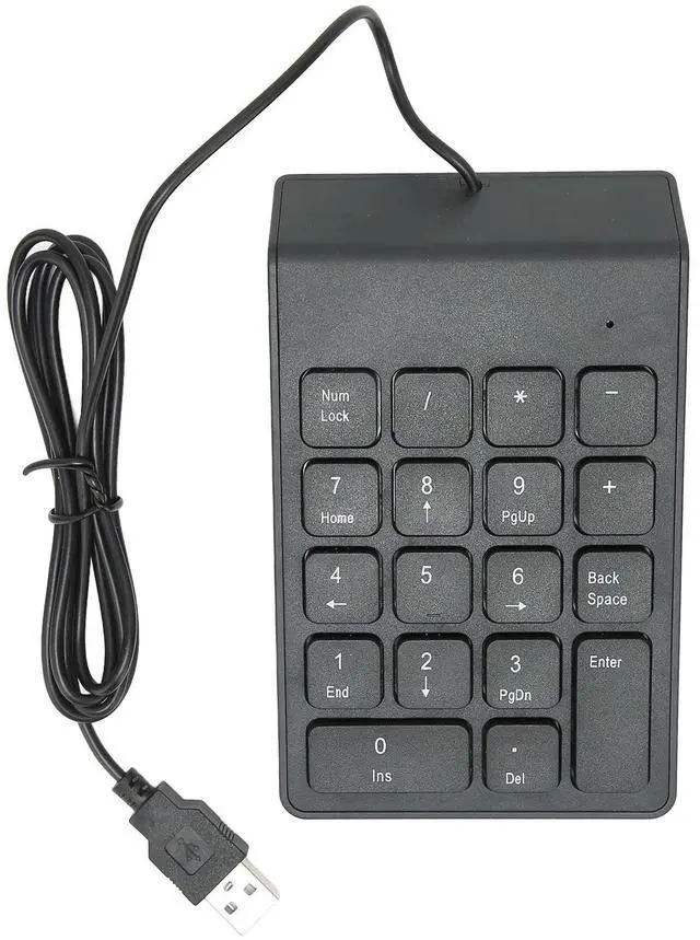 Main image of Mini Numeric Keyboard Numeric Keyboard Numeric Keyboard USB Mini 18 Keys Numeric Pad Suitable for PC Desktop Notebook Computers