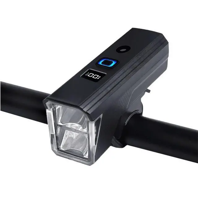 Alt view image 2 of 6 - Bicycle Front Light Bicycle Light Waterproof Bike Flashlight Rechargeable Bicycle Head Light Automatic Sensor for Night Riding