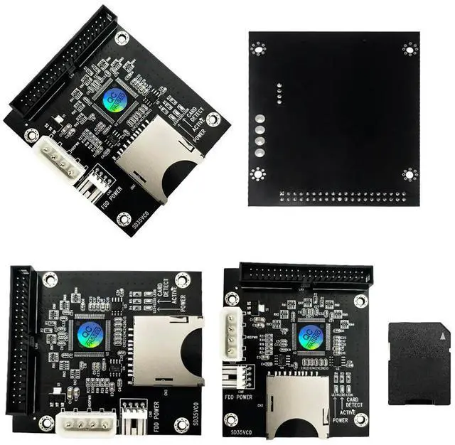 Alt view image 3 of 3 - SD To IDE 3.5 Inch 40Pin Male IDE Adapter Card 40Pin IDE Hard Drive Adapter Converter Support for Dos Linux