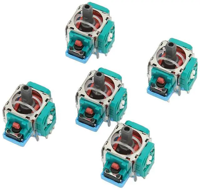 Main image of PS5 Compatible 5Pcs 3D Joystick Professional Game Replacement Anti Precision Analog Stick Module for DualSense Controller Repair