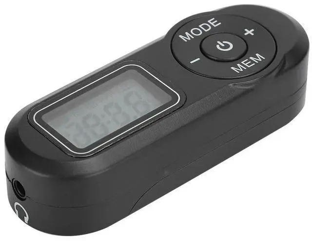 Alt view image 2 of 3 - DSP Mini Portable 1.1inch LCD FM Radio MP3 Music Player Black for Running Gym Sport with Earphone Playback Not Included