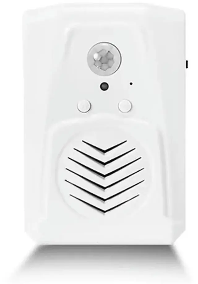 Alt view image 4 of 7 - MP3 Infrared Doorbell Wireless PIR Motion Sensor Voice Prompter Welcome Door Bell