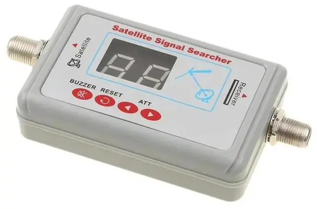 Alt view image 4 of 7 - SF-95DLS Digital Satellite Signal Finder Meter TV Satellite Receiver LCD Screen Display Signal Pointer