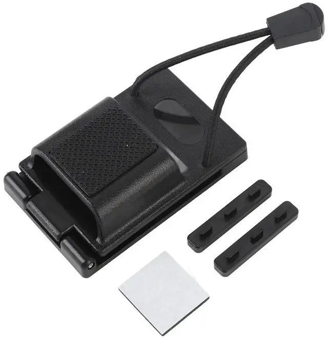 Main image of Universal Radio Belt Holster Adjustable From 1.5in to 2.25in Suit Duty Belts Law Enforcement Gear 2 Way Radio Belt Clip Holder