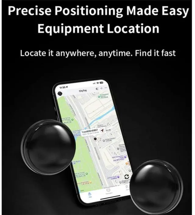 Alt view image 4 of 4 - Car Tracking Device Animal Tracker Car Tracker Device Truck Delivery Pet Play Traces Convenient For Wallet Positioni