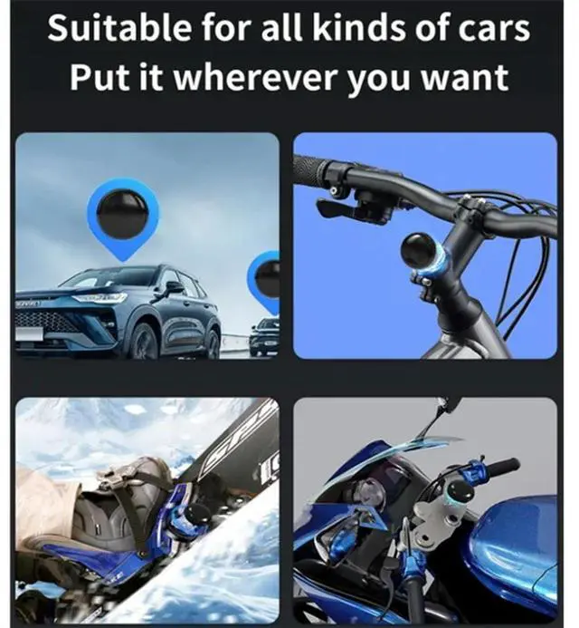 Main image of Car Tracking Device Animal Tracker Car Tracker Device Truck Delivery Pet Play Traces Convenient For Wallet Positioni