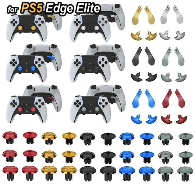 Alt view image 2 of 4 - l Joystick Kit for PS5 Edge Game Console Joystick Back Paddles Triggers Buttons for PS5 Dualsense Controller C