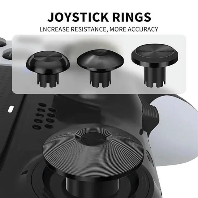 Alt view image 3 of 4 - l Joystick Kit for PS5 Edge Game Console Joystick Back Paddles Triggers Buttons for PS5 Dualsense Controller C