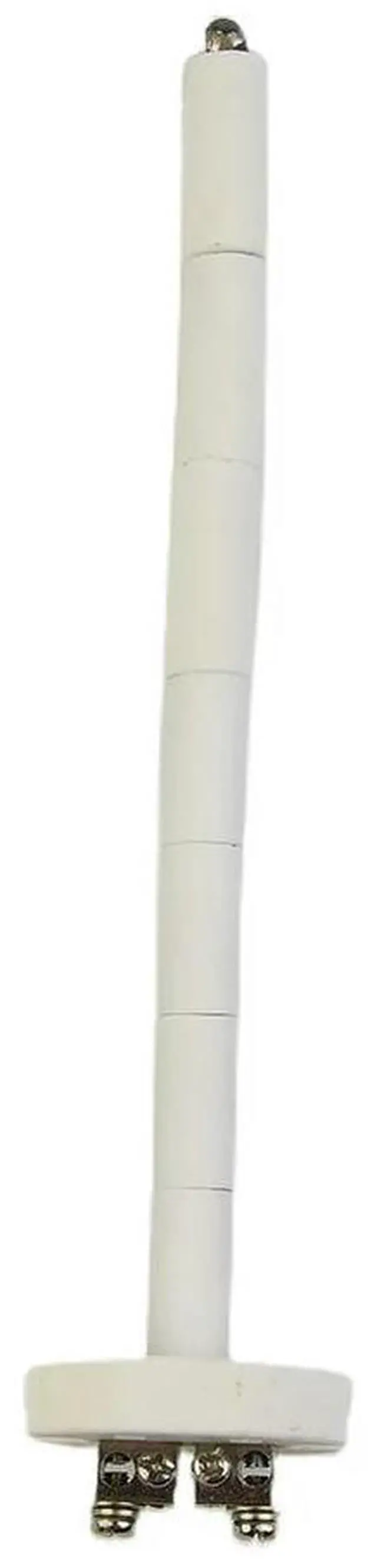 Alt view image 2 of 3 - High Temperature K Type Thermocouple Sensor Two-hole Insulator With 9 Ceramic Tube Kiln Furnace 2372F 1300C 3mm