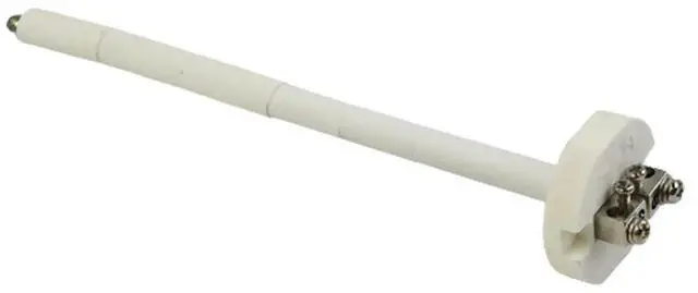 Alt view image 3 of 3 - High Temperature K Type Thermocouple Sensor Two-hole Insulator With 9 Ceramic Tube Kiln Furnace 2372F 1300C 3mm