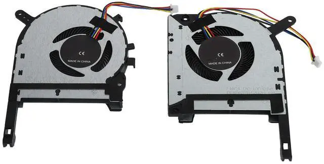 Main image of 2pcs CPU GPU Cooling Fans Replacement for TUF FX505ge FX505gm FX505dt FX705 Gaming Laptop Heat Dissipation Overheating Fix