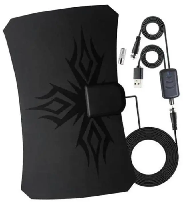 Main image of TV Digital Antena HDTV 4K Interior Indoor HD High Gain Amplified Booster Satellite Receiver Miles Aerial