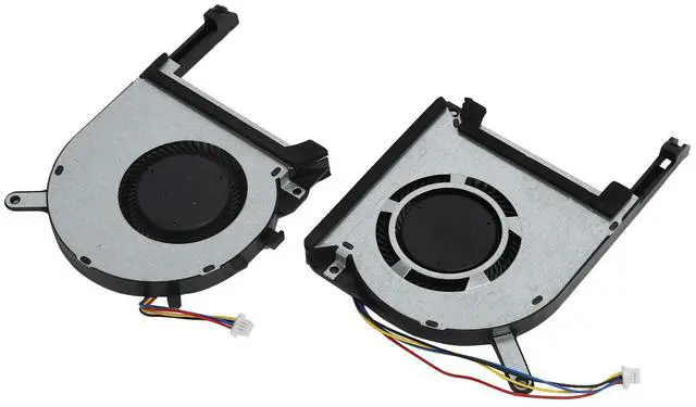 Alt view image 2 of 3 - 2pcs CPU GPU Cooling Fans Replacement for TUF FX505ge FX505gm FX505dt FX705 Gaming Laptop Heat Dissipation Overheating Fix