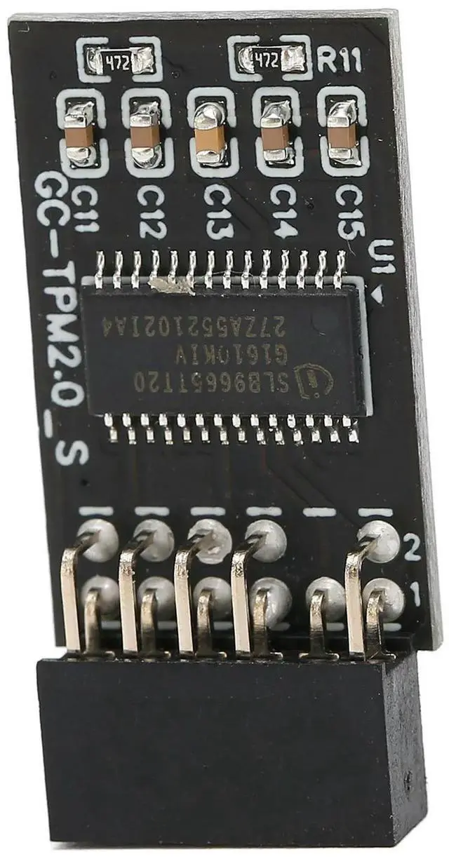 Alt view image 3 of 3 - TPM 2.0 Encryption Security Module for 12Pin LPC Interface High Security Remote Card Encryption Security Module System Component