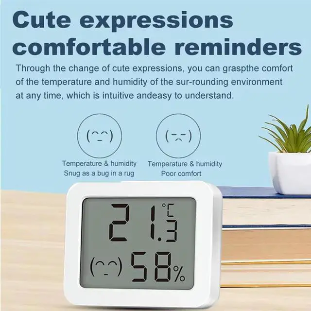 Alt view image 4 of 4 - Tuya Zigbee Temperature And Humidity Sensor Humidity Monitoring For Alexa Google Assistant