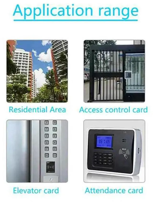 Main image of 5-Band NFC Chip Reader/Writer +4XCUID Keychain 125K 13.56M Copier HID Duplicator Tag Clone ID IC Keychain Key Copy