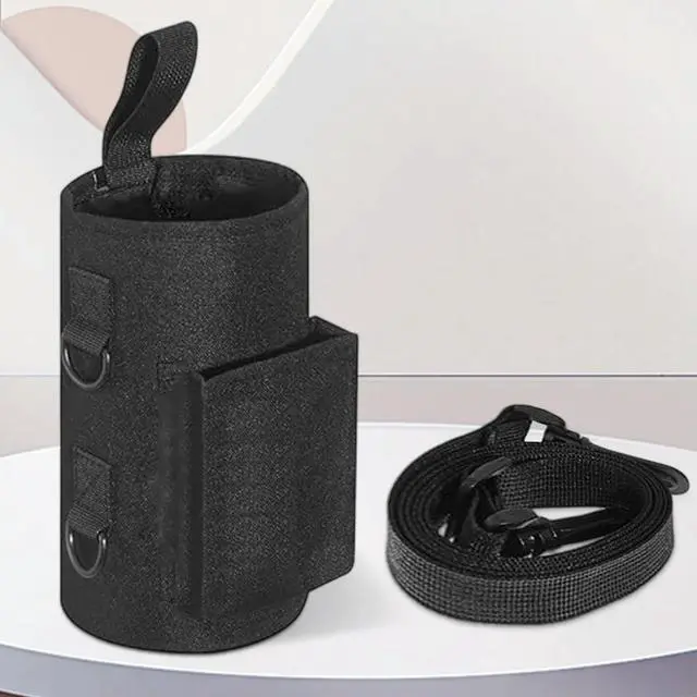 Alt view image 4 of 6 - Magnetic Water Bottle Holder with Shoulder Strap Crossbody Bag Phone Holder for Men Women Workout Fitness Travel Outdoor