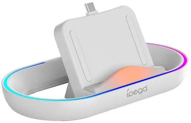 Alt view image 5 of 6 - Charging Stand with Charging Cable Charger Station Portable Charging Dock Station for Portal PS5 Portal Game Console