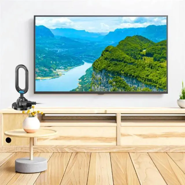 Alt view image 4 of 7 - Indoor And Outdoor DTMB Digital HD TV Antenna, High-Range External Waterproof Receiver With TV Interface