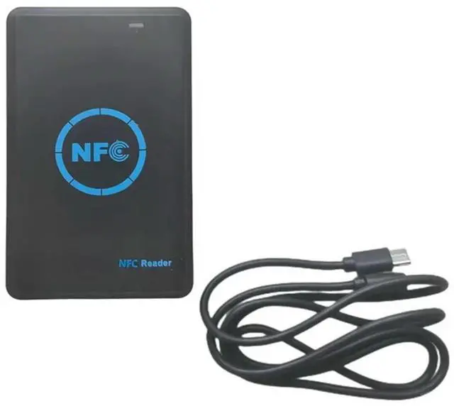 Main image of 5-Band NFC Chip Reader/Writer+ 3XUID Keychain 125K 13.56M HID Duplicator Copier Tag Clone ID IC Key Copy