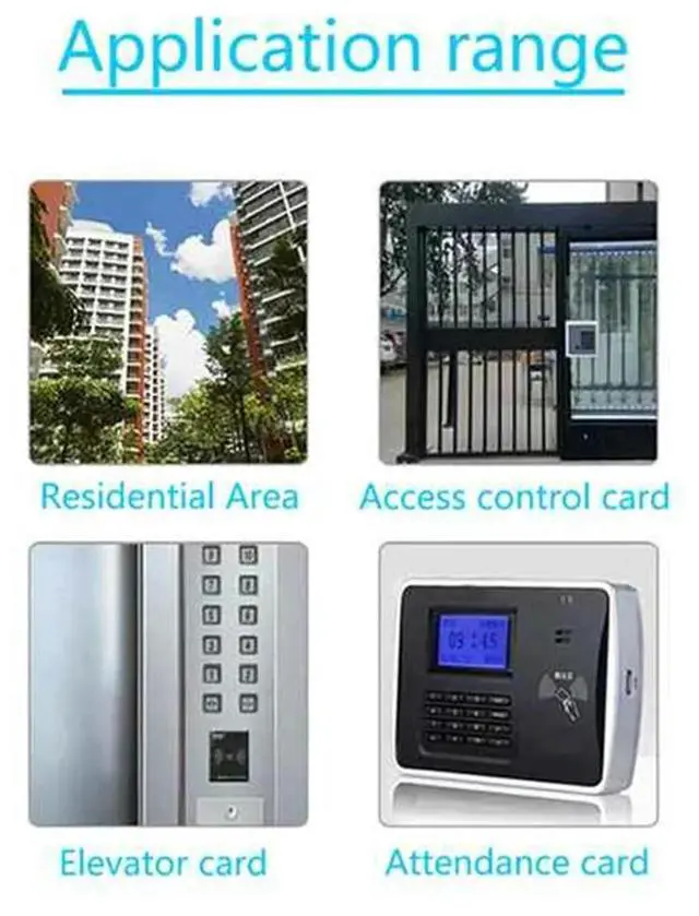 Alt view image 3 of 7 - 5-Band NFC Chip Reader/Writer+ 3XUID Keychain 125K 13.56M HID Duplicator Copier Tag Clone ID IC Key Copy