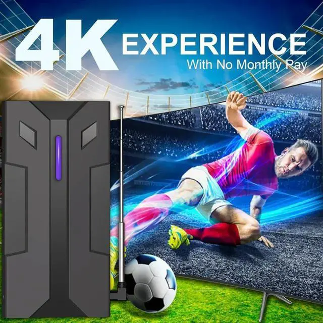 Alt view image 3 of 4 - Outdoor Indoor Strong Signal Antenna HDTV DVBT2 HD 4K TV Signal Amplifier 4K Full TV Signal Amplifier Digital Antenna