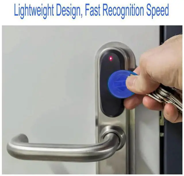 Alt view image 2 of 4 - 2X Handheld 125Khz RFID Reader Writer Duplicator Copier, Upgrade ID Card Cloner Programmer, With 20Pcs Rewritable Cards