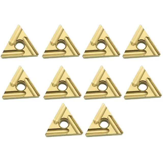 Alt view image 3 of 6 - 10pcs Tungaloy TNMG160408R-S TNMG332R-S CNC Carbide Inserts For lworking Tool Accessory In Stock