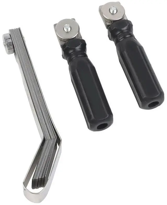 Main image of 16 Piece Thickness Gauge for Vehicle Clearance Measurement Metric and For Imperial Reliable l Feeler Gauge Set