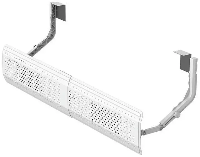 Alt view image 2 of 6 - Cold Air Deflector Purification Wind Outlet Baffle Retractable Air Conditioner Wind Deflector Avoid Punch Wind Deflector