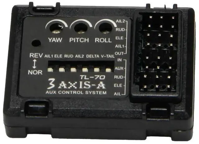 Alt view image 2 of 4 - 3 Axis Flight Controller Stabilizer System Gyro Fixed Flying Wing FPV Airplane Aircraft Gliders Fixed Wing Balancer