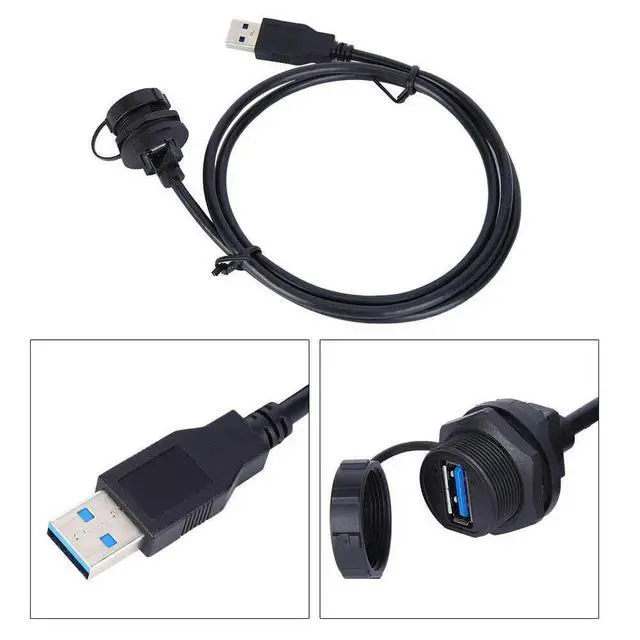 Alt view image 2 of 6 - Replace USB Connector Accessory Part Replacement Waterproof With Cable 1 Piece 1pc Communication Equipment Copper
