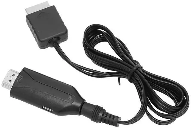 Alt view image 3 of 3 - Protable Multimedia Interface Cable Converter for PS2 PS1 to HDMI Console Video Plug Play Game to Digital Adapter Retro Gaming