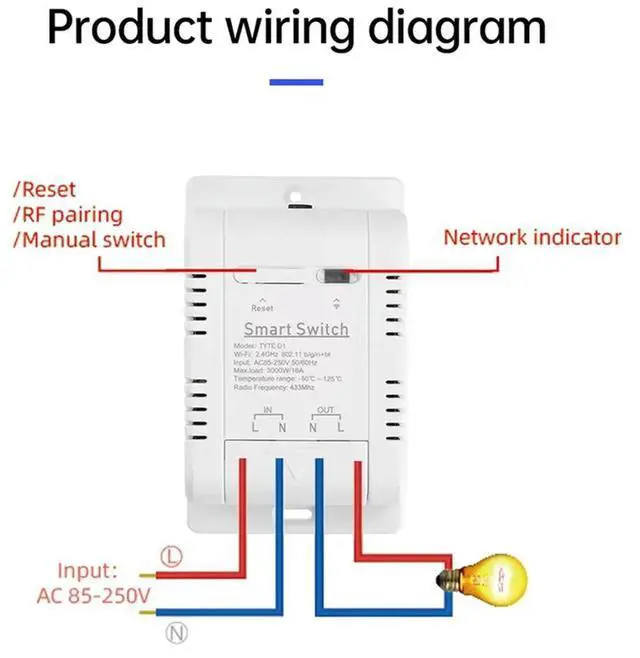 Alt view image 4 of 7 - Temperature Sensor Temperature Switch Power Monitor Tuya 16A 3000W Withthermostat Probe Sensor Forfish Tank Greenhouse