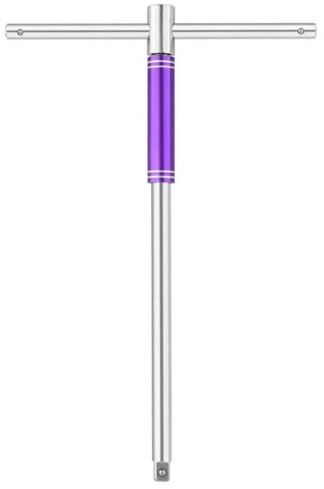 Main image of Heavy Duty Extended Lug Wheel Wrench 12 Inch Cross Wrench for Car Tire Iron Nut Wrench with Non Slip Handle Design