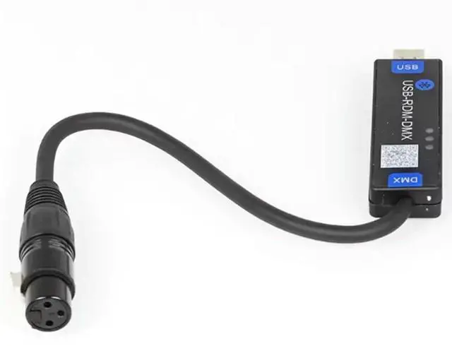 Alt view image 3 of 4 - USB-RMD-DMX Mobile App DMX Dialer Stage Light Wireless Bluetooth DMX512 Controller Only Supports Android Devices