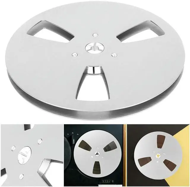 Alt view image 6 of 6 - 1/4 7 Inch Blank Tape Reel 3 Holes Replacement Opening Machine Part for TEAC Universal for Reel To Reel Tape