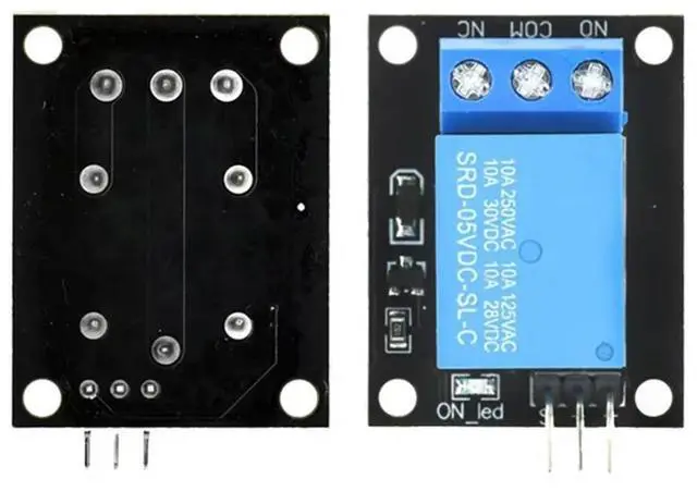 Alt view image 2 of 4 - For Compatible 20Pcs 5V Relay Module KY-019 1-Channel Relay Module Shield For PIC AVR DSP ARM