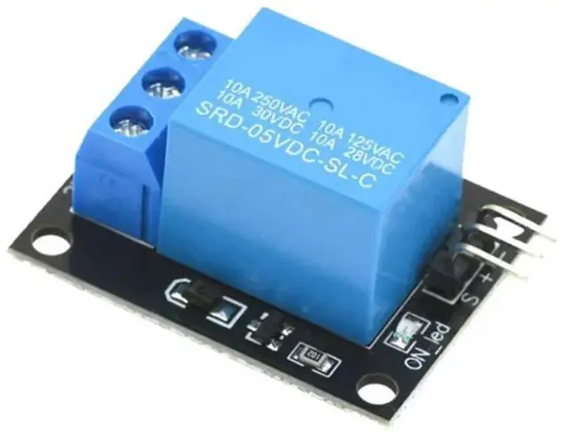 Alt view image 3 of 4 - For Compatible 20Pcs 5V Relay Module KY-019 1-Channel Relay Module Shield For PIC AVR DSP ARM
