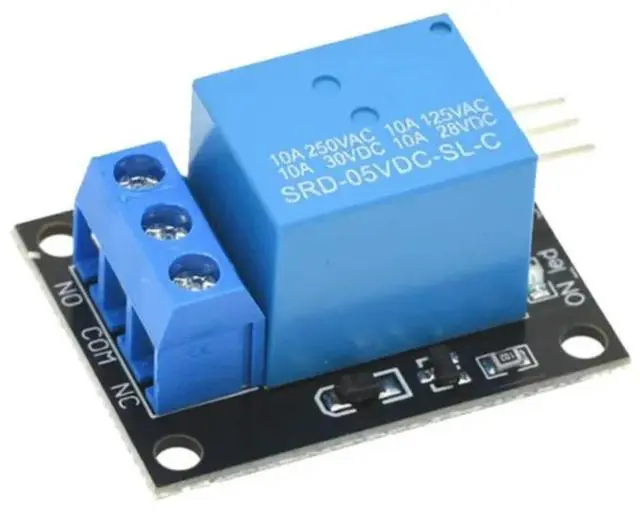 Alt view image 4 of 4 - For Compatible 20Pcs 5V Relay Module KY-019 1-Channel Relay Module Shield For PIC AVR DSP ARM