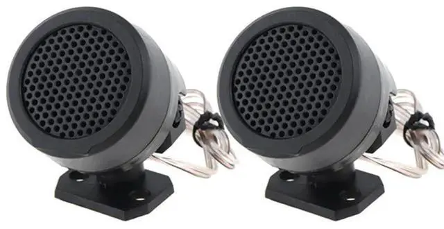 Alt view image 4 of 7 - 5Pair Universal Automotive Audio Speakers 91Db 12V 500W Super Power Audio Sound Loud Black Dome Car Tweeters Speaker