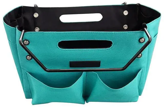 Alt view image 6 of 6 - Telescoping Ladder Tool Bag Tool Hanging Bag Waterproof Oxford Cloth Multifunctional Folding Herringbone Ladder Tool Bag