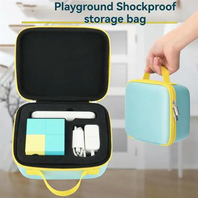 Alt view image 4 of 7 - Game Consoles Controllers And Play Pass Compatible Bag For Nex Playground Game System Portable EVA Hard-Shell Case