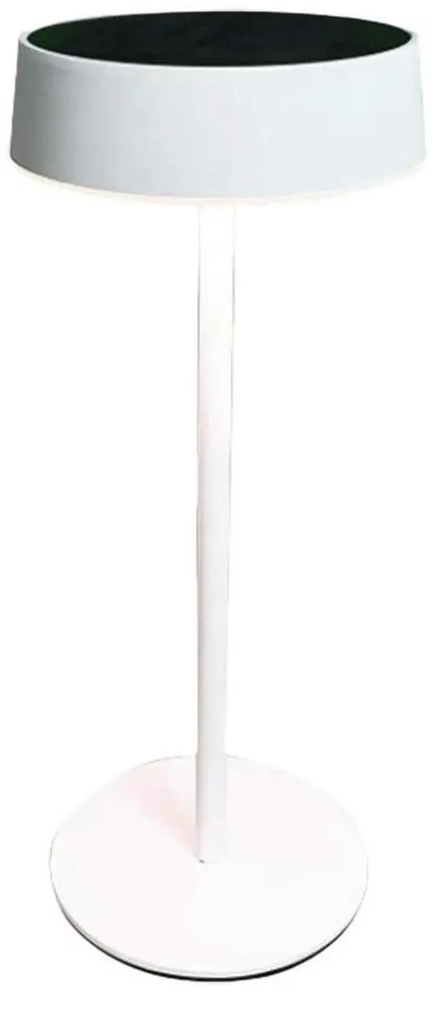 Alt view image 6 of 6 - Solar Table Lamp Dimmable Cordless Table Lamp Waterproof Portable Night Light Rechargeable Night Lamp for Garden Terrace Camping